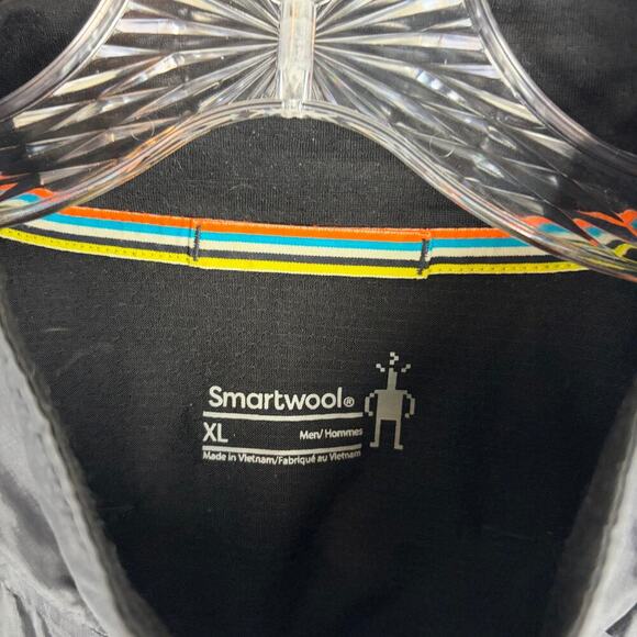 Smartwool Men's Merino Sport Ultra Light Vest Size XL Black Vented Nylon - Picture 3 of 8